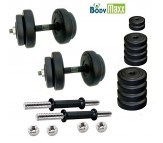 40 KG Rubber Dumbells Sets, Rubber Plates + Dumbells Rods  Buy NOW.!!!!